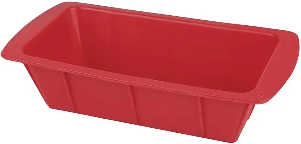 Mor - Forma Retangular Silicone Vermelha