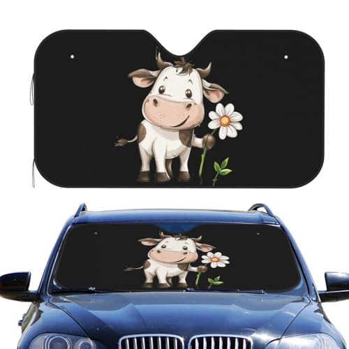 Pare-Soleil pour Voitures SUV MPV Taille M avec Couverture Pare-Brise Avant Intérieur Anti-UV