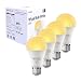 Wyze Bulb 800 Lumen A19 LED Smart Home Light Bulb, Adjustable white temperature and brightness, works with Alexa and the Google Assistant, No Hub Required, 4-Pack