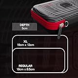 Target Darts Stephen Bunting Ghost Series XL Takoma Wallet – Darts Case, Black/White Storage Cases, “The Bullet” Zipper Dart Holder, Professional Accessories – Holds 6 Fully Assembled Darts - Image 6