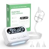 Medcodes Nasensauger Baby, mit Nachtlicht & Melodien, USB-C wiederaufladbar, leicht zu reinigen