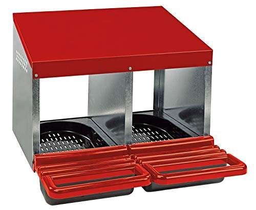 Nesting Box pour poule avec panier amovible en plastique rigide - 2