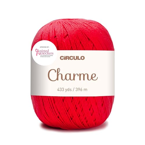 Fio Charme da Círculo – 100% algodão virgem brasileiro mercerizado (pacote com 1 bola) – 150 g, 400 m – Sport (3581)