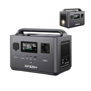 Générateur Portable 400W 256Wh avec Batterie Solaire AFERIY