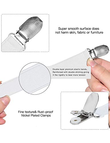 Elastic Glove and Mitten Clips for Kids and Baby, Extra Strong Stainless Steel Hat and Scarf and Glove Grip Clips2