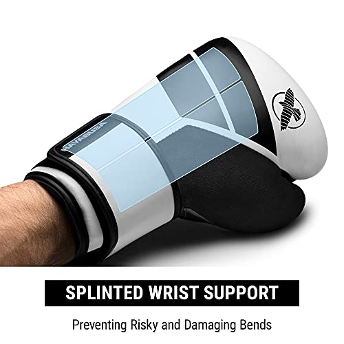 Hayabusa S4 Boxing Gloves For Men And Women - White, 14 Oz #TOP1