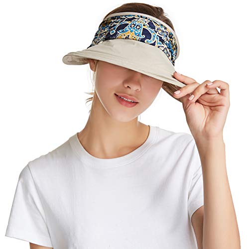 Icolor Women Sun Hats Sun Protection Neck Shield Flap Cap Summer Wide Brim Hat For Girl Lady #TOP6