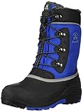 Kamik Jungen Unisex Kinder Luke Schneestiefel, Blau (Black Blue BAB), 25 EU