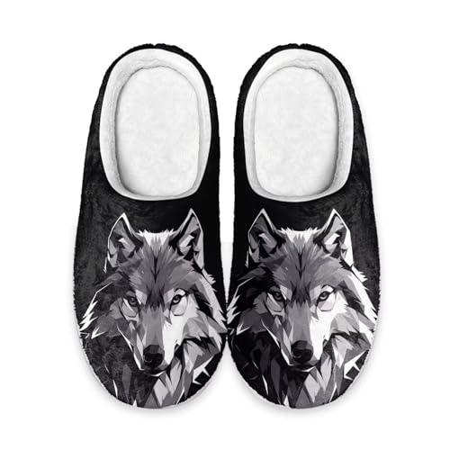 Cotton Slippers Fuzzy Warm Cozy Casual House Shoes Christmas New Year Birthday Winter Gifts Non-Slip Cotton Slippers - Main Image