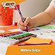 BIC Kids Filzstifte Set Kid Couleur, Fasermaler zum Malen in 24 auswaschbaren Farben, inkl. Neonfarben, im Karton Etui, ab 5 Jahre