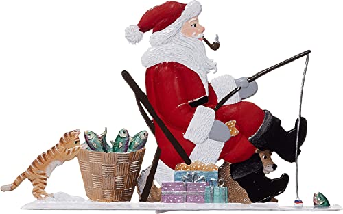 ETC Wilhelm Schweizer Figur aus Zinnlegierung Nikolaus auf Eisscholle - Jahresnikolaus 2022
