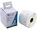 Produktbild 1.000 G&G Etiketten kompatibel zu Dymo 11354/ s0722540 (32mm x 57mm) schwarz auf weiü