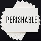 Self-Inking Perishable Stamp, Mailroom Supplies, Up to 5K Impressions, Available in 11 Ink Colors, Reinkable, Easy Press and Print Stamping, Size Approx 1/2' x 1-1/2'