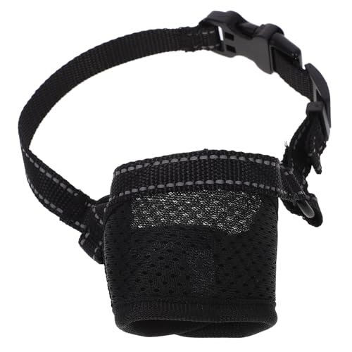 Abaodam Dog Muzzle for Small Dog Walking Muzzle Breathable Puppy Mask Polyester Size XL