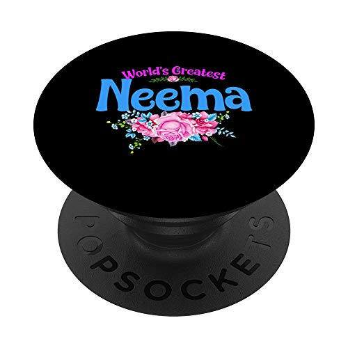 Neema más grande del mundo - Abuela PopSockets PopGrip Intercambiable