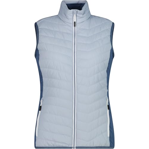 Gilet hybrid femme CMP XL isolant et coupe-vent couleur bleu ciel