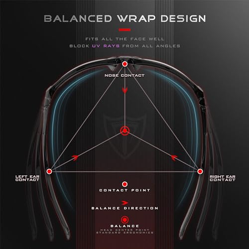 ATTCL Polarizzate Occhiali da sole da uomo con
