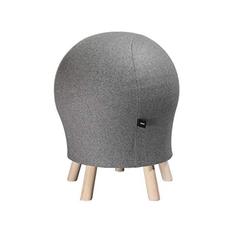 Topstar Hocker Sitness 5 Alpine in edler Filzoptik Cover