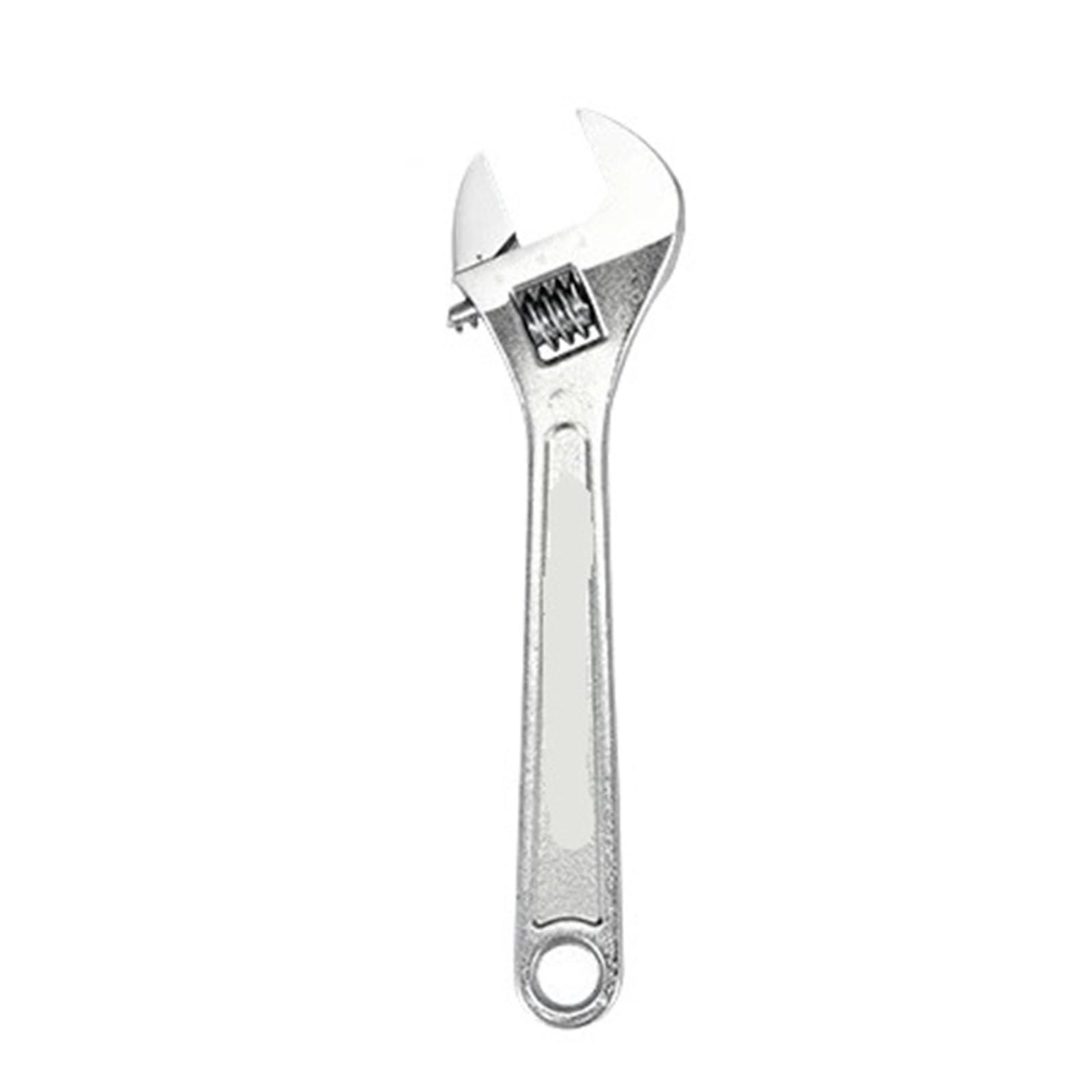 LUYSGBXR Adjustable Wrench Polished Finish Adjustable Wrench Set 8"/10"/12"/15" for Plumbing, Automotive Industrial(8 inch)