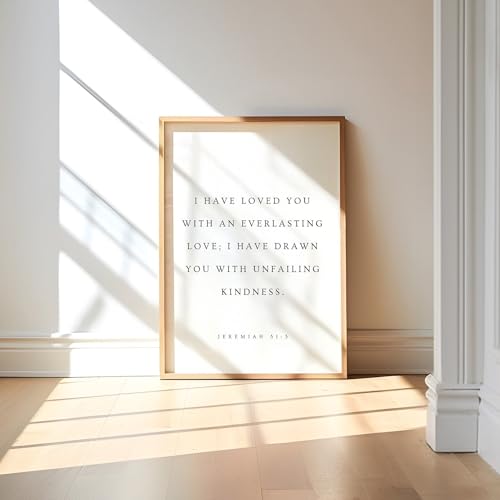 Jeremiah 31:3, I Have Loved You With An Everlasting Love,