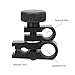 Tungsten Steel Dial Test Indicator Clamp with 3 Sizes for Precision Measurement Tools - Heavy Duty Adjustable Mounting Bracket for Dial Indicators