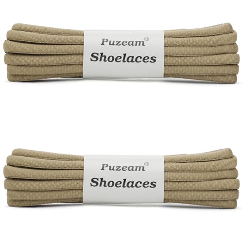 Image of 2 Pairs Oval Athletic Shoelaces 33 Colors 1 /4 inch Half Round Shoe Laces for Sneakers