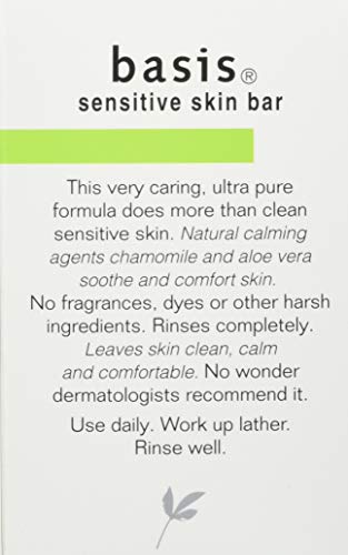 Basis Sensitive Skin Bar, 12 Count