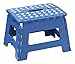 ARREGUI TB-022-A Multifunktions Klapphocker, 22 cm hoch, blau