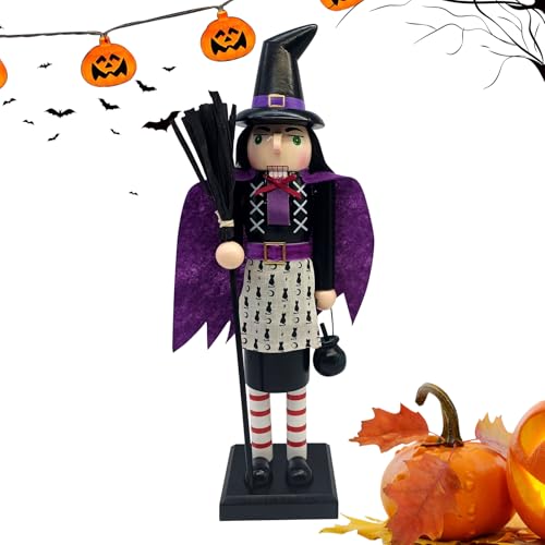 Xasbseulk Figura de cascanueces de Halloween...