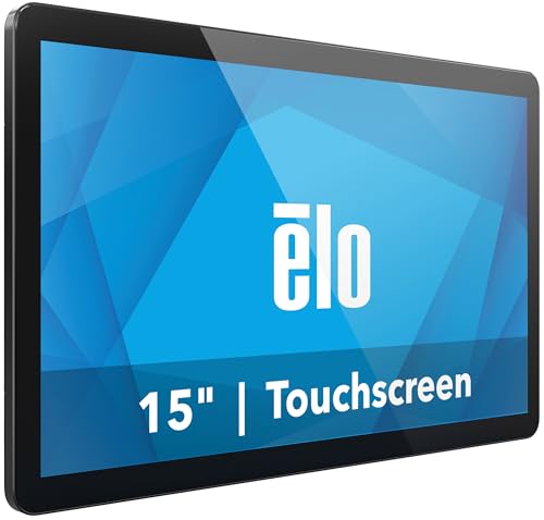 Image of Elo 1504L - 15 inch Touchscreen Monitor with Anti-Glare Glass - TouchPro PCAP 10 Touch, 1920 x 1080, No Stand, Black