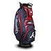 Team Golf MLB Cincinnati Reds Victory Golf Cart Bag Victory Golf Cart Bag, 10-way Top with Integrated Dual Handle & External Putter Well, Cooler Pocket, Padded Strap, Umbrella Holder & Removable Rain Hood