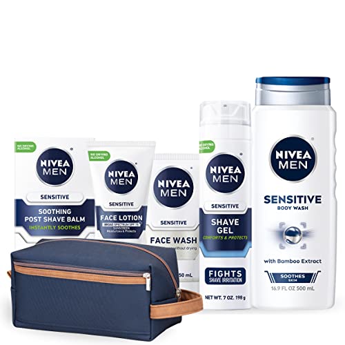 Nivea Men Complete Collection Skin Care Set For Sensitive Skin, 5 Piece Set #TOP1