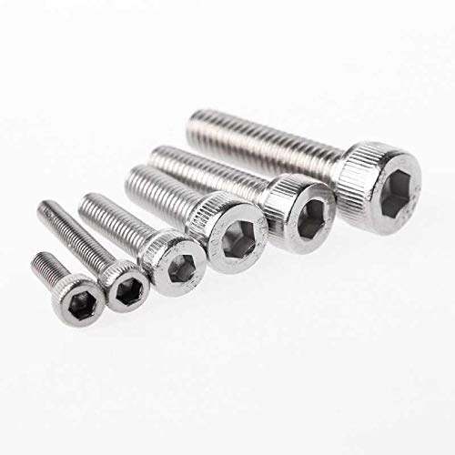 Pernos hexagonales M5 de acero inoxidable 304 con cabeza moleteada cilíndrica anticorrosión