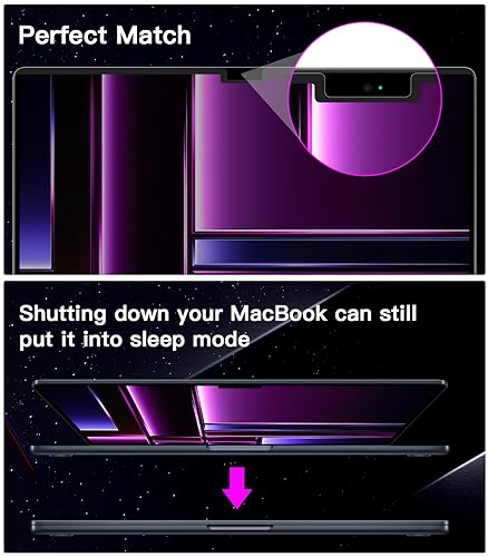 Protector de privacidad para MacBook Pro 16 que reduce reflejos y bloquea miradas 5