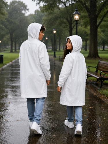 Image of Premium Kids Waterproof Raincoat | Full Coverage Hooded Rain Wear for Boys & Girls | Rainwear |