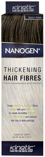 Nanogen Hair Building Fiber Medium Brown 30 Grams