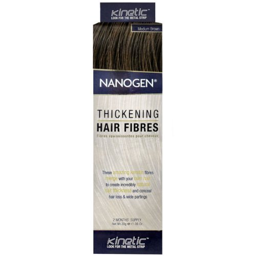 Nanogen Hair Building Fiber Medium Brown 30 Grams - Review, Price and Buying Guide