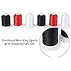 Simthread Embroidery Machine Thread Kit 800Y 21 Spools Black White and ...