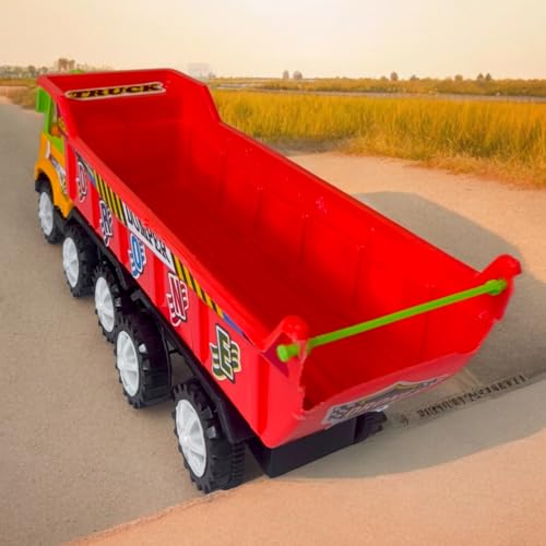 Image of Stylbase Dumper Truck Toy for Kids | Pull Back Friction Powered Baby Toy Car with Wheels | Durable Vehicle Toys for Boys | Birthday Gift for Kids 2-5 Years | Toys for 4+ Year Boy (Color Vary)