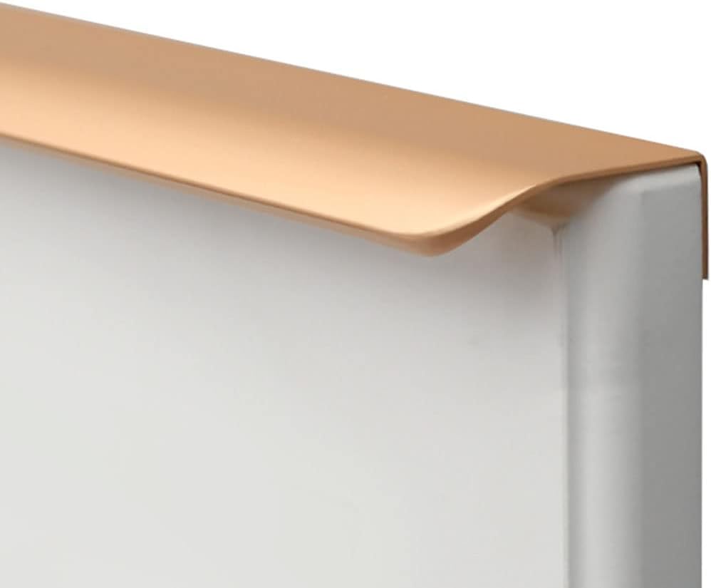 KENDVPAM Finger Pulls for 200mm/7.87" Length Black Edge Pulls