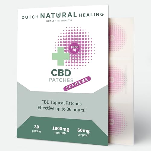 Plâtre topique CBD SUPREME - 1800mg - 30 x 60mg par Plâtre - Plâtre...