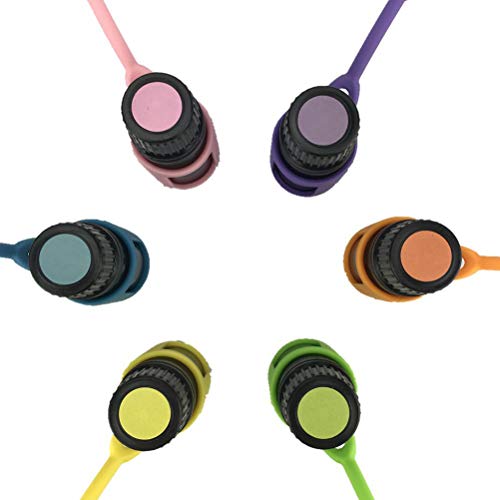 Lurrose 6pcs Luva de Silicone para Frasco de Óleo Essencial Estojo de Proteção de Silicone para Aces