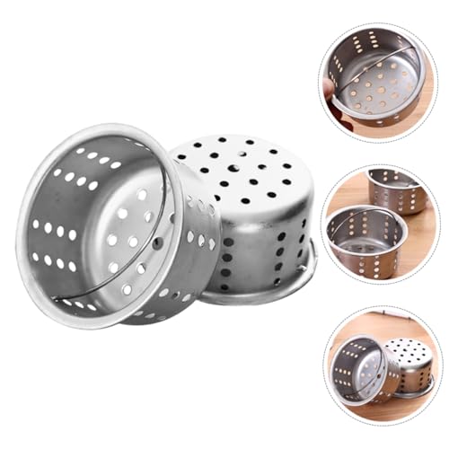 Filtro para fregadero de cocina de acero inoxidable 2 piezas miniatura 7