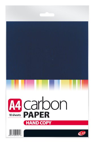Papier carbone Bleu format A4 Lot de 10 feuilles