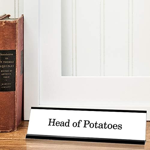 Funny Desk Plate (Everyday I'm Hustlin')