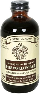 Nielsen Massey 4-Ounce Pure Madagascar Bourbon Vanilla Extract (8 Pack)