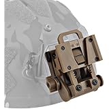 ナイトビジョンマウント L4G24 樹脂製 NVGマウント 軽量 ブラック サバゲーヘルメット アクセサリー (タン 樹脂製)