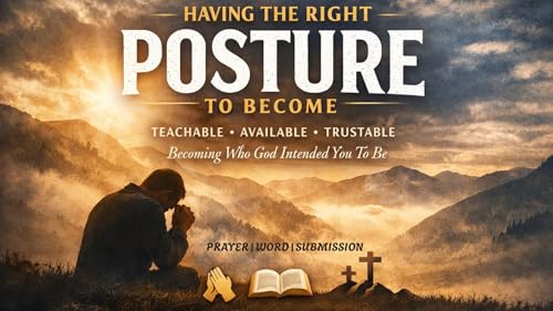 "Having The Right Posture: Lesson 4" - Pastor John D. Putnam