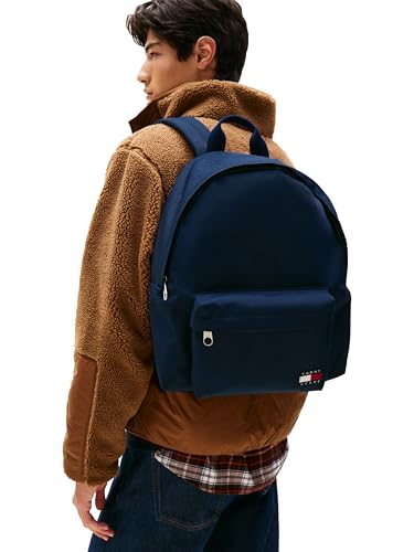 Image of Tommy Jeans Mens Essential Daily Dome Backpack, DARK NIGHT NAVY One Size