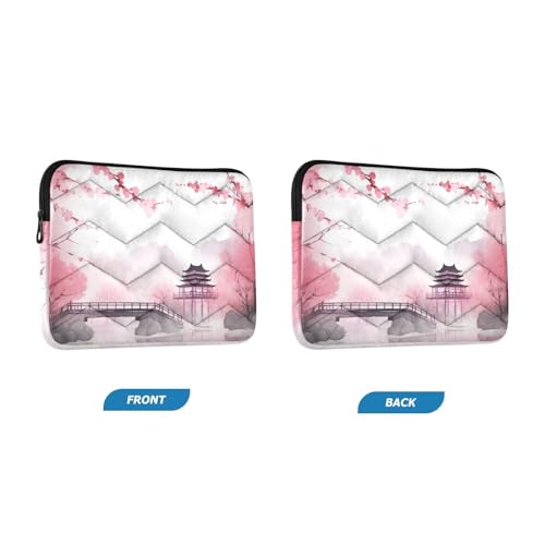 Funda para portátil 13-14 pulgadas impermeable rosa miniatura 2